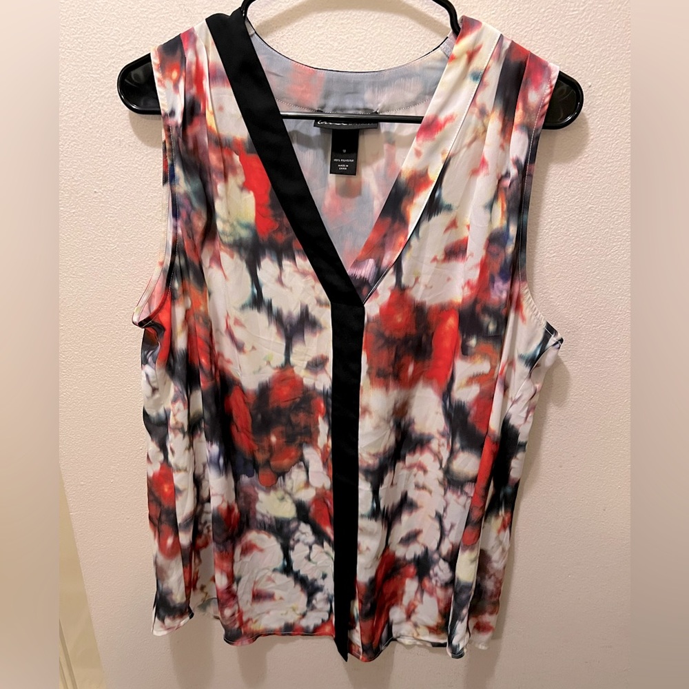 Abstract Print Blouse